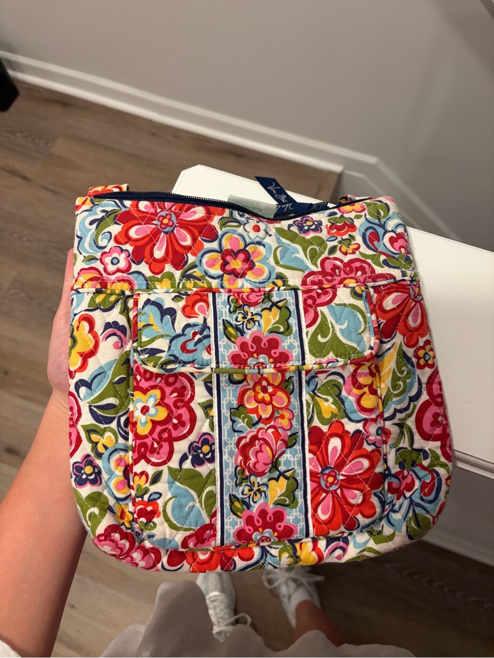 Vera Bradley Hope Garden Quilted Floral Crossbody Bag - Multi